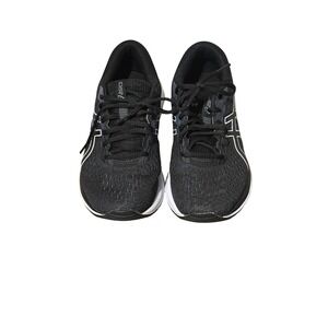 Asics Gel-Excite 7 Men Running Shoes Black White Sneakers 1011A657 Size 7.5 Wide